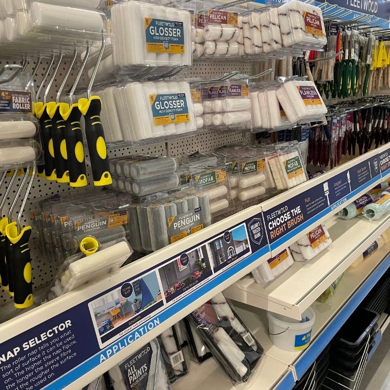 Paint Brushes, Trays & Rollers - MCK Hardware Edenderry
